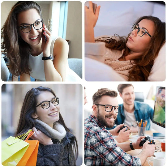 Unisex Blaulichtbrille Mit Stil Für Bildschirmarbeit 2