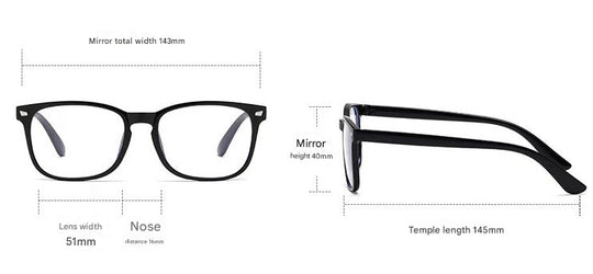 Unisex Blaulichtbrille Mit Stil Für Bildschirmarbeit 8
