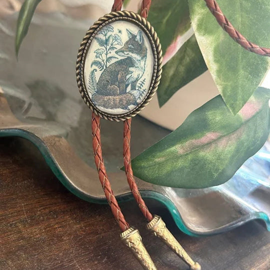 Unisex Bolo Krawatte Frosch Banjo Design 1