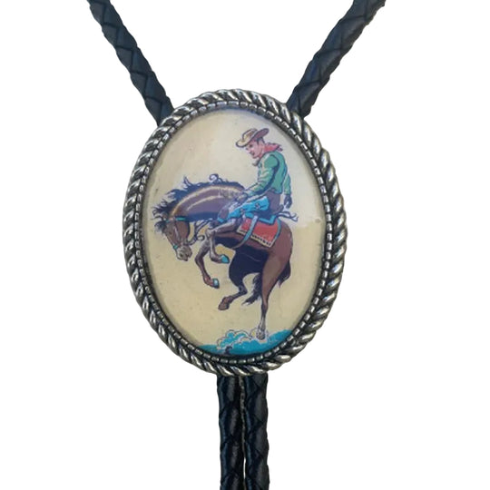 Unisex Bolo Krawatte Frosch Banjo Design 12