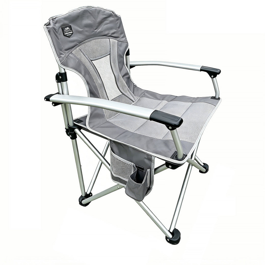 Unisex Campingstuhl Klappbar Mit Ergonomischer Rückenlehne Für Komfort Im Freien 1