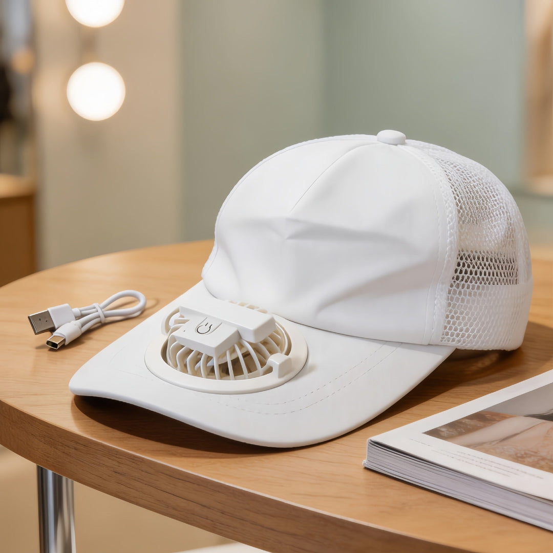 Unisex Cap mit integriertem Ventilator für Outdoor-Aktivitäten 5