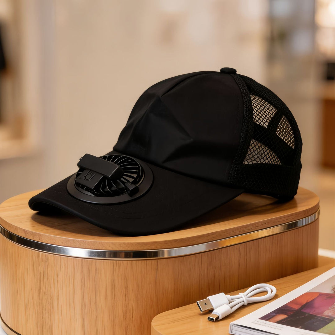 Unisex Cap mit integriertem Ventilator für Outdoor-Aktivitäten 6