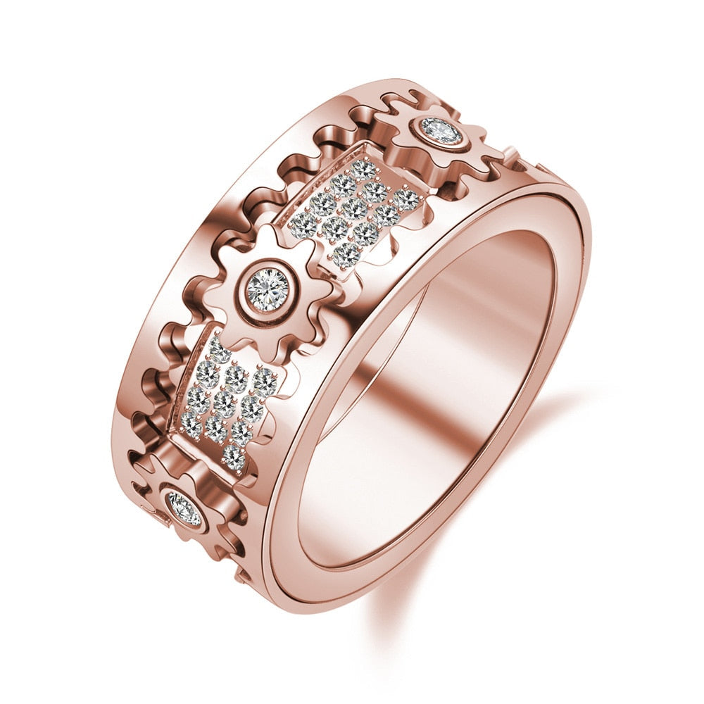 Unisex Dreh-Ring Modernes Design für Stil und Ruhe 0