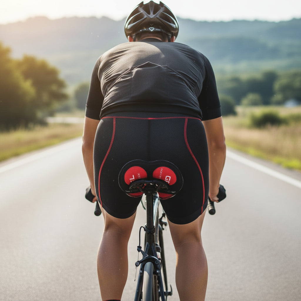Unisex Fahrradshorts mit Gelpolsterung für Komfort 4