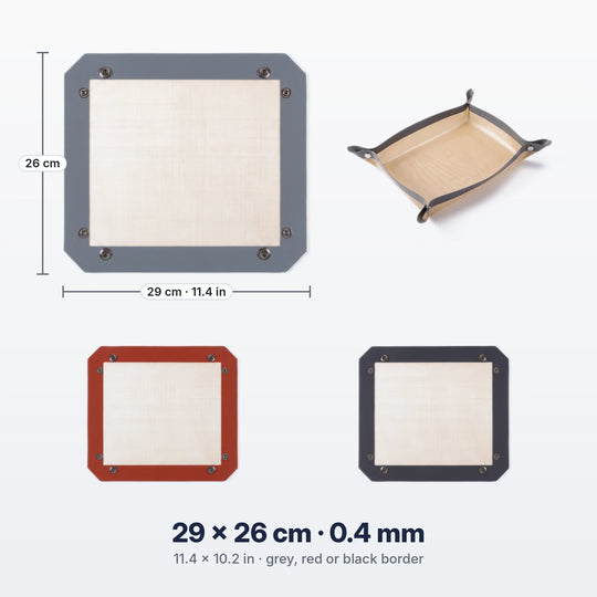 Unisex Faltbare Bratformmatte Mit Schnappverschluss Und Auslaufsicheren Wänden 4