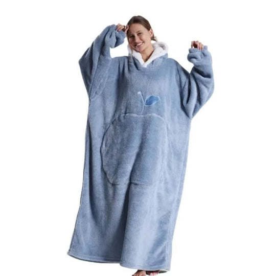 Unisex Fleece Hoodie Übergröße für Komfort und Entspannung 12