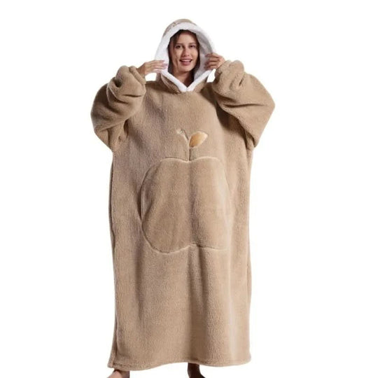 Unisex Fleece Hoodie Übergröße für Komfort und Entspannung 9