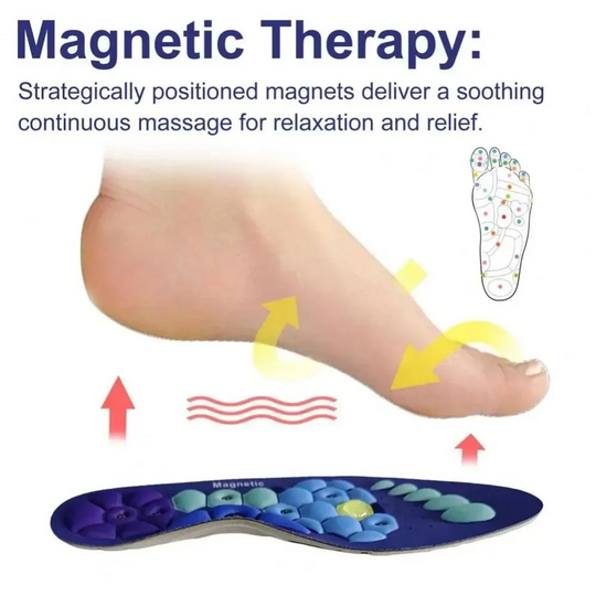 Unisex Fußsohlen für Magnetfeldtherapie 2