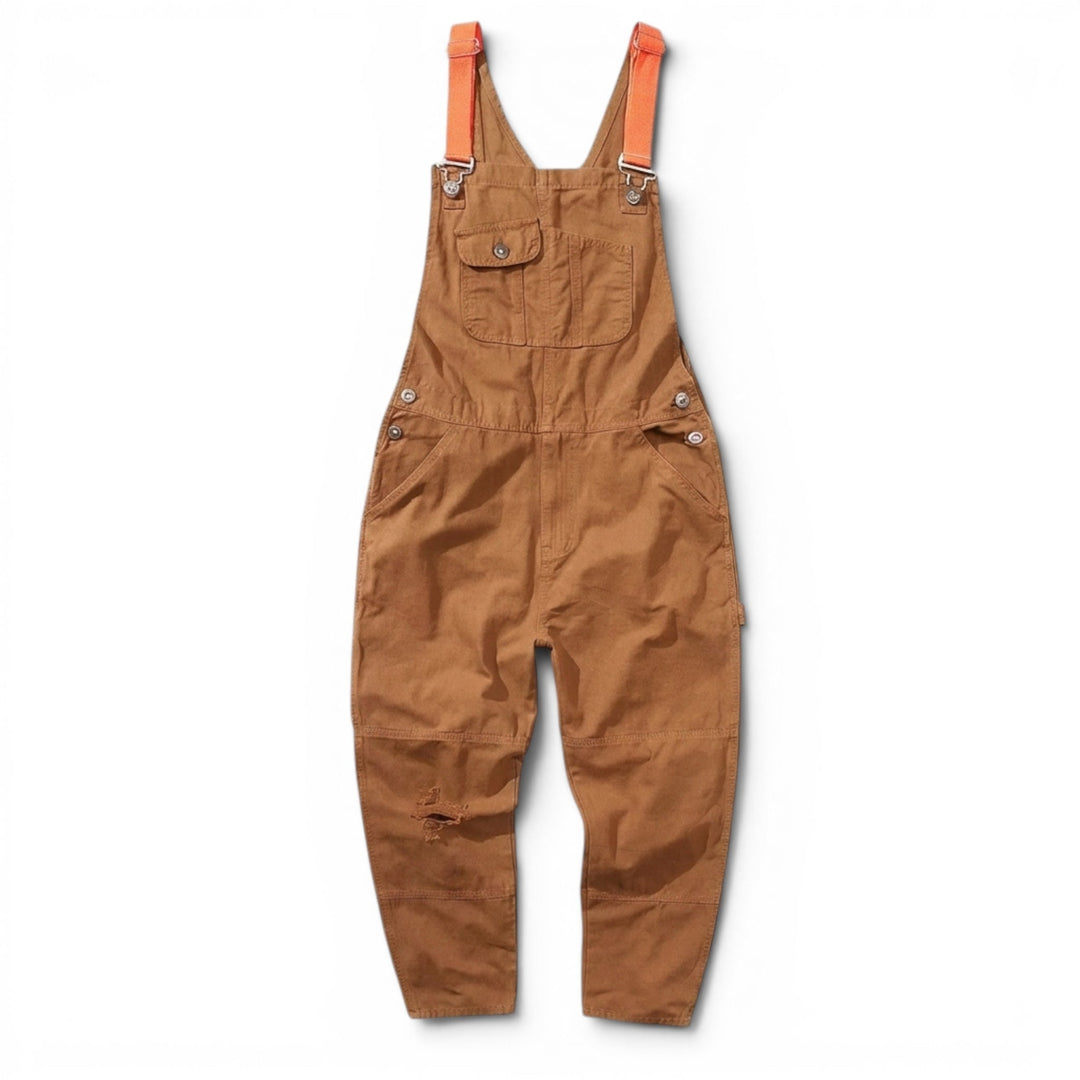 Unisex Gartenhose mit Verstellbaren Trägern und Tiefe Taschen 5