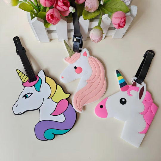 Unisex Gepäckanhänger Einhorn Design Verspielt 1