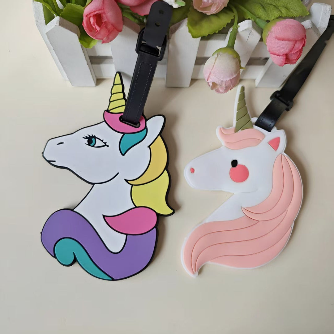 Unisex Gepäckanhänger Einhorn Design Verspielt 2