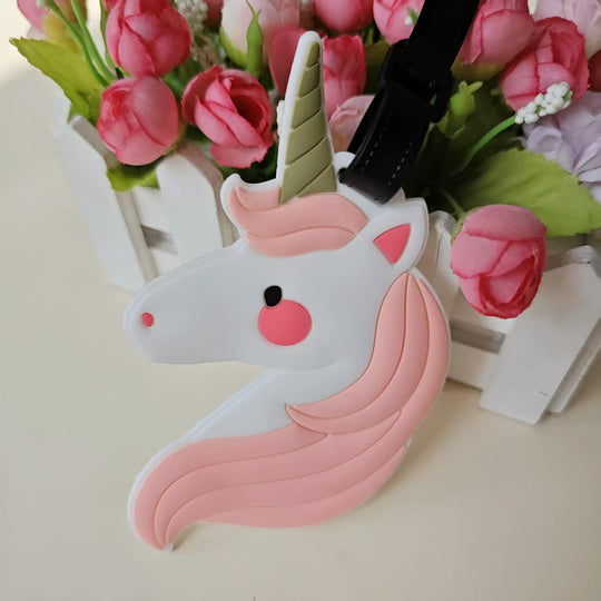 Unisex Gepäckanhänger Einhorn Design Verspielt 6