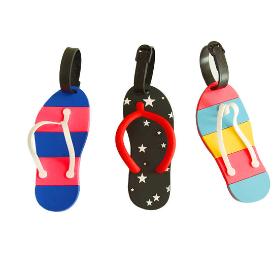 Unisex Gepäckanhänger Flip-Flop Design Kreativ 2