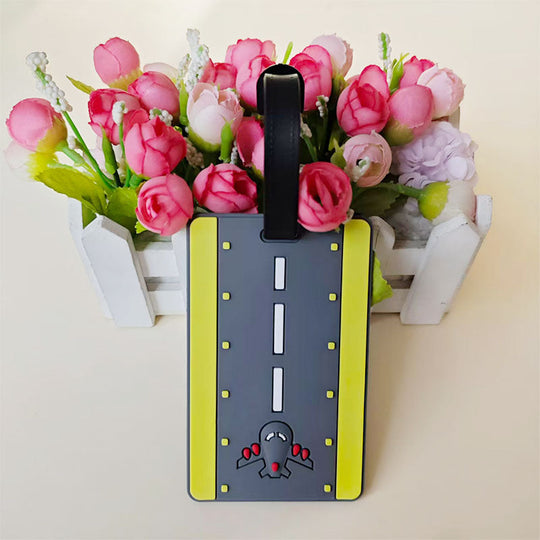 Unisex Gepäckanhänger mit farbenfrohem Punktdesign 6