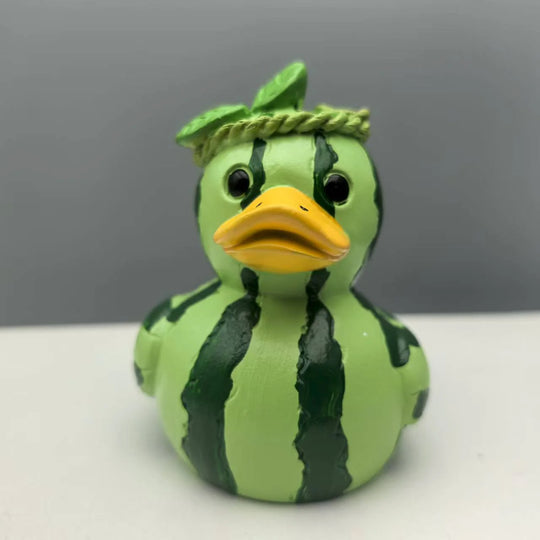 Unisex Gummiente mit Erdbeermotiv Verspieltes Badezimmeraccessoire 6