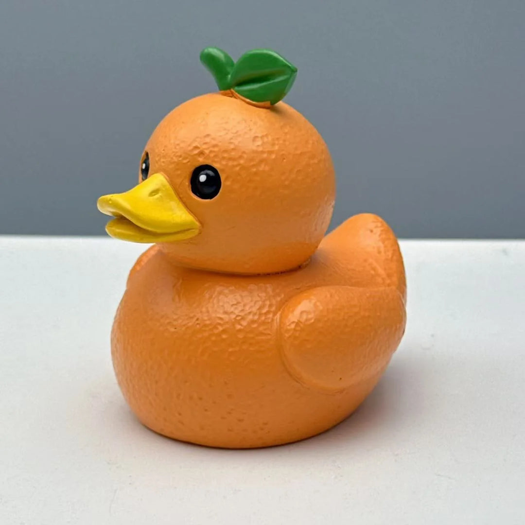 Unisex Gummiente mit Gemüsemotiv verspieltes Design 1