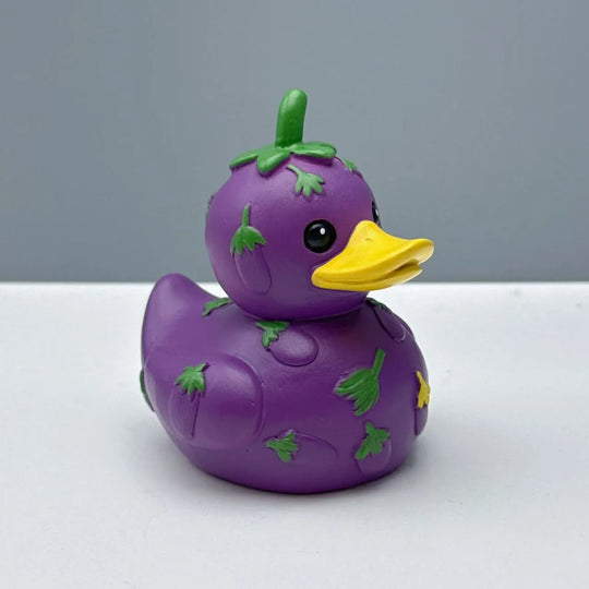Unisex Gummiente mit Gemüsemotiv verspieltes Design 3