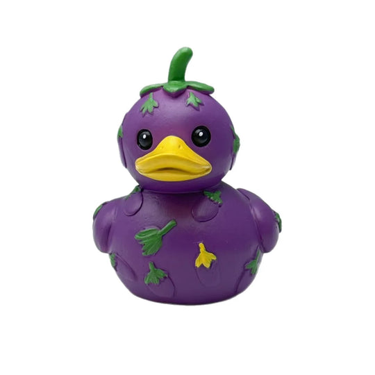 Unisex Gummiente mit Gemüsemotiv verspieltes Design 5