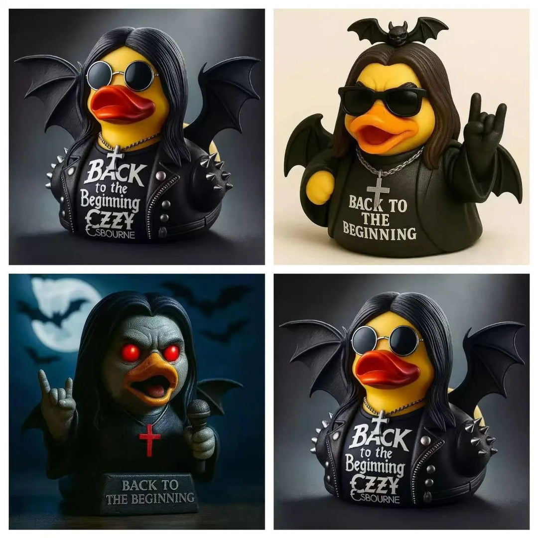 Unisex Gummiente mit Rocker-Design und Wippfunktion 1