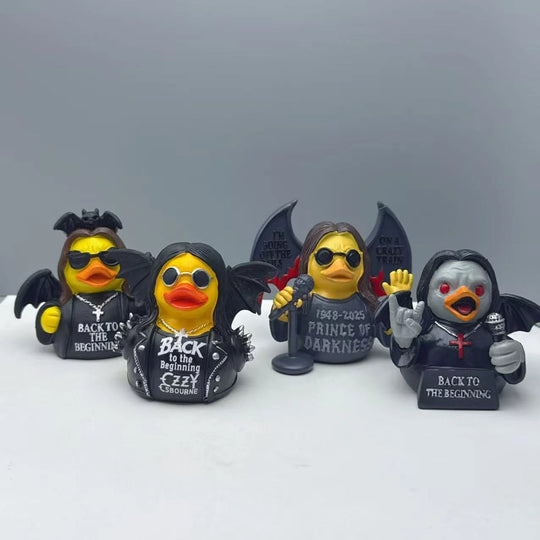 Unisex Gummiente mit Rocker-Design und Wippfunktion 2