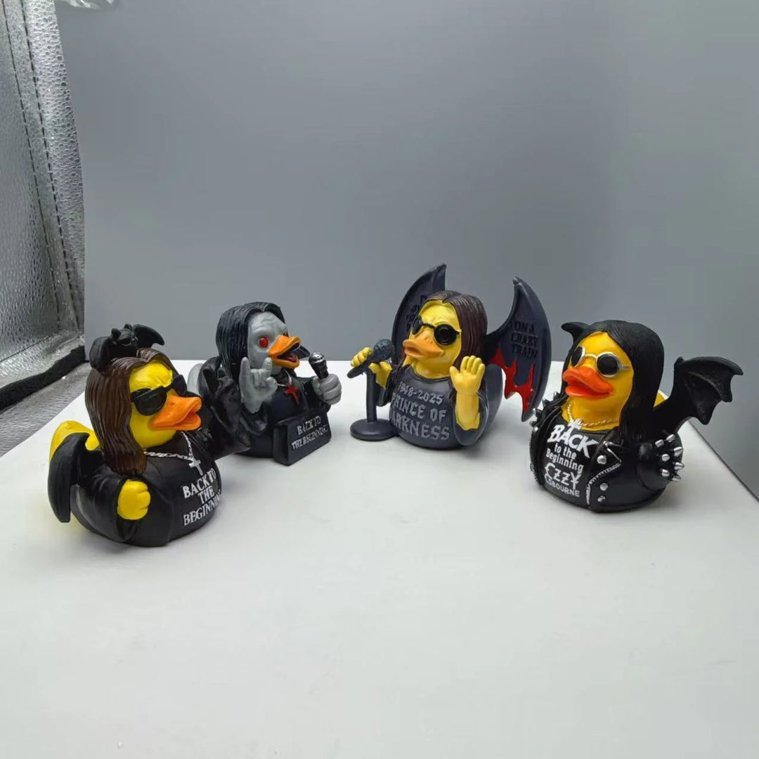 Unisex Gummiente mit Rocker-Design und Wippfunktion 4