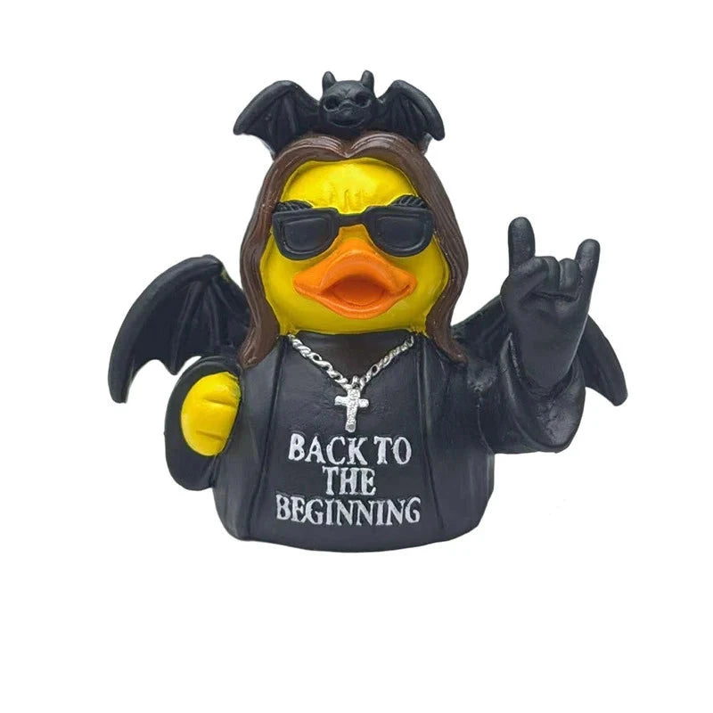 Unisex Gummiente mit Rocker-Design und Wippfunktion 6