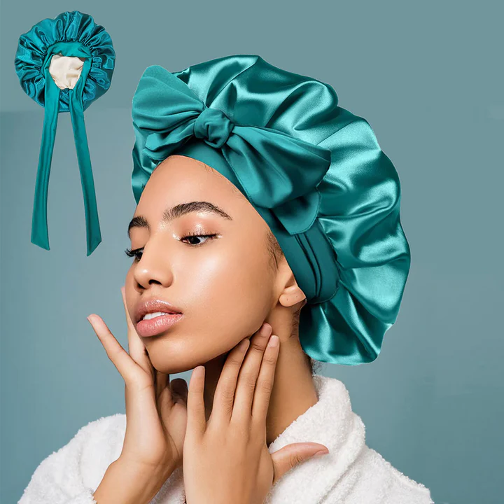 Unisex Haarhaube Zum Schlafen Verstellbar Für Komfort Und Haarschutz 2