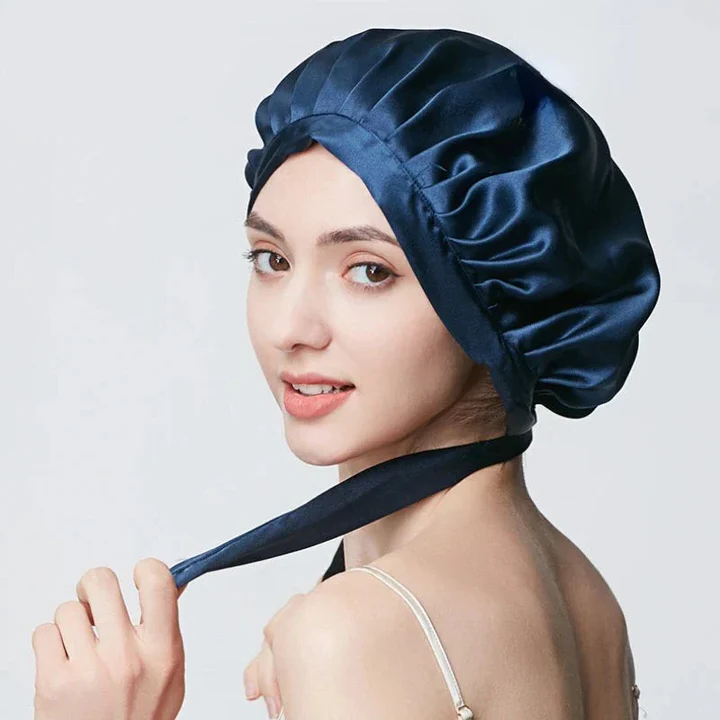 Unisex Haarhaube Zum Schlafen Verstellbar Für Komfort Und Haarschutz 4