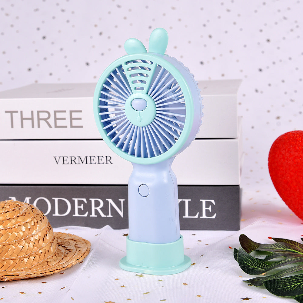 Unisex Handventilator Tragbar Hasen-Design 5