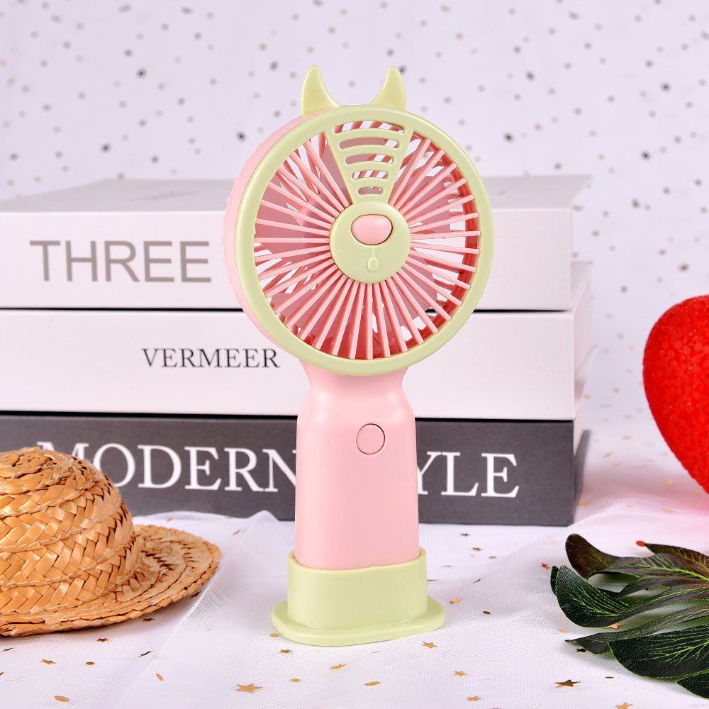 Unisex Handventilator Tragbar Hasen-Design 6