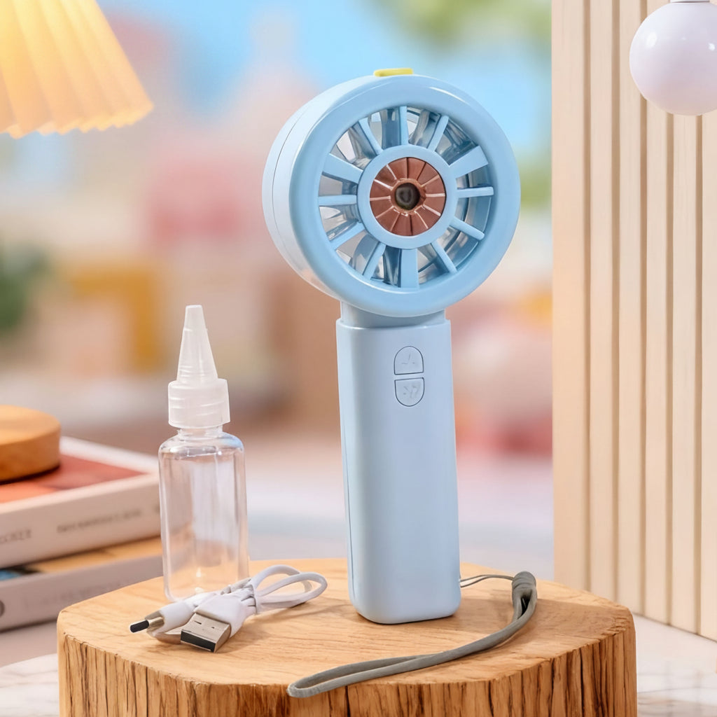 Unisex Handventilator mit Nebelfunktion 0