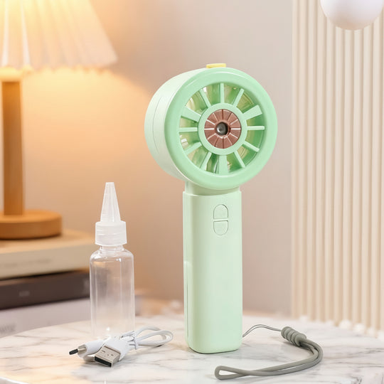 Unisex Handventilator mit Nebelfunktion 4