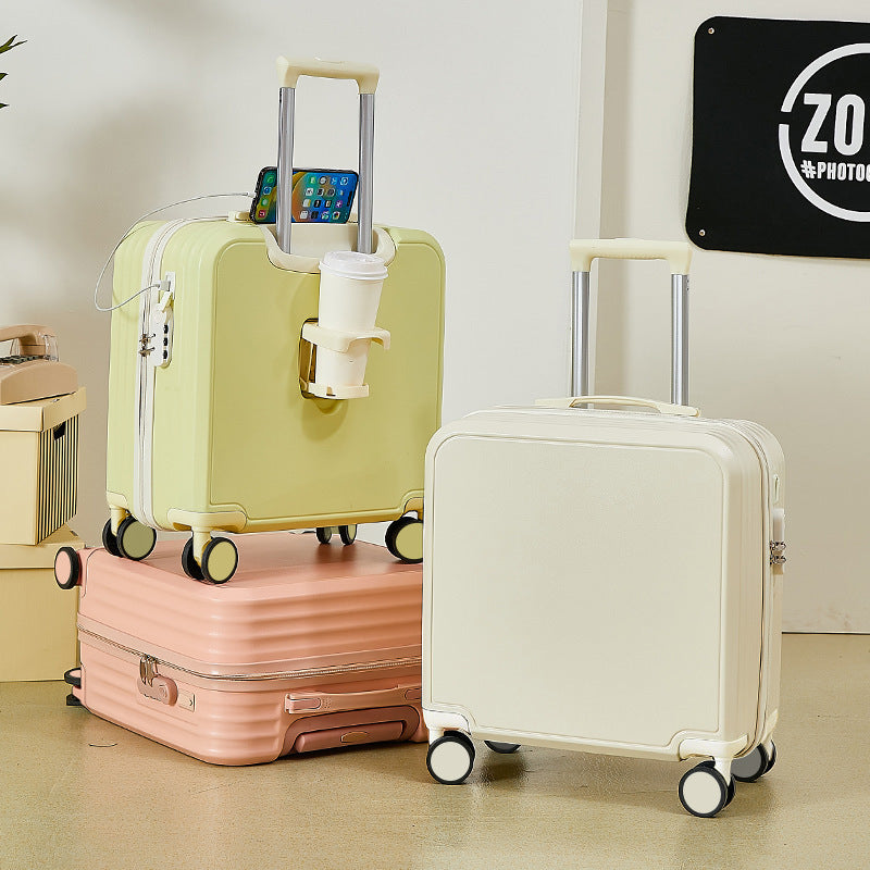 Unisex Hartschalen Koffer Kompakt Leicht für Handgepäck Reisen 4