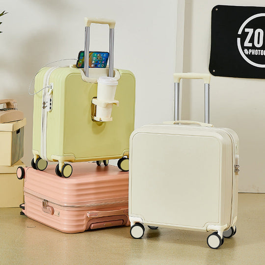 Unisex Hartschalen Koffer Kompakt Leicht für Handgepäck Reisen 4