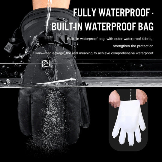 Unisex Heizhandschuhe mit Touchscreen-Funktion und Verstellbarer Wärme für Winteraktivitäten 3