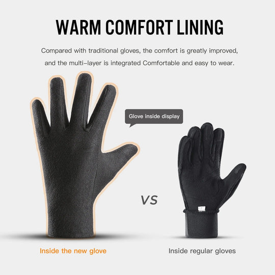 Unisex Heizhandschuhe mit Touchscreen-Funktion und Verstellbarer Wärme für Winteraktivitäten 5