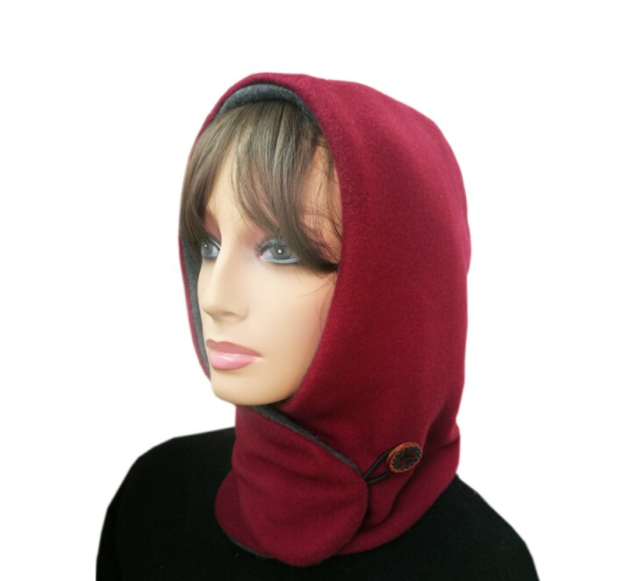 Unisex Kapuzenschal für kalte Wintertage 3