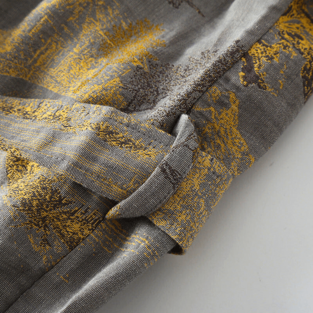 Unisex Kimono Bademantel im Retro-Stil 4