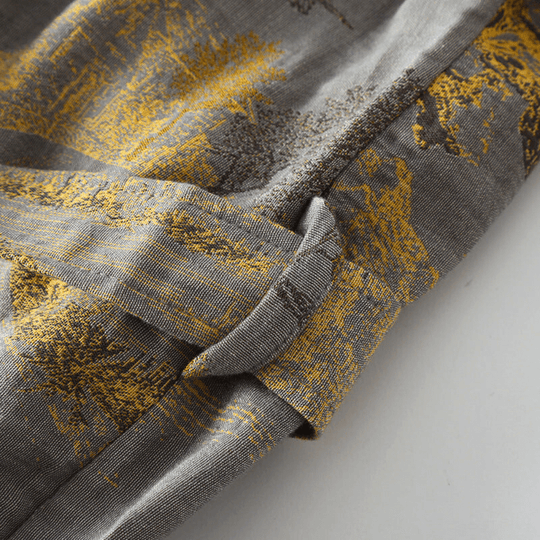 Unisex Kimono Bademantel im Retro-Stil 4