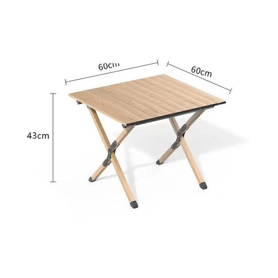 Unisex Klappbarer Campingtisch Faltbar Mit Tragetasche Für Outdoor-Aktivitäten 2