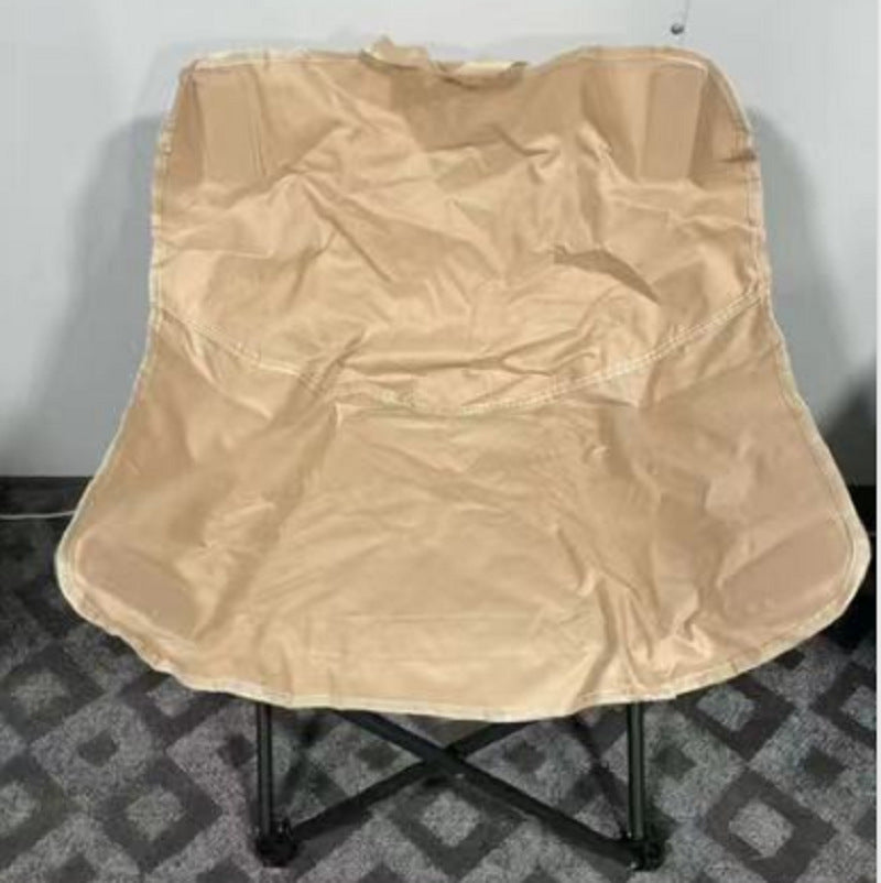 Unisex Klappbarer Campingtisch mit Holzoberfläche und stabilem Rahmen 3
