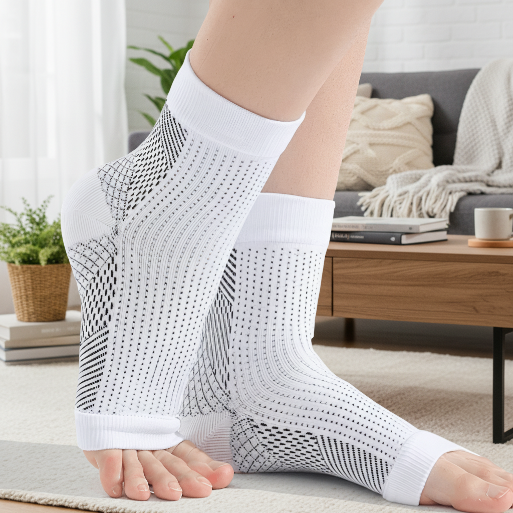 Unisex Kompressionssocken Laufen Für Optimalen Fußkomfort 0