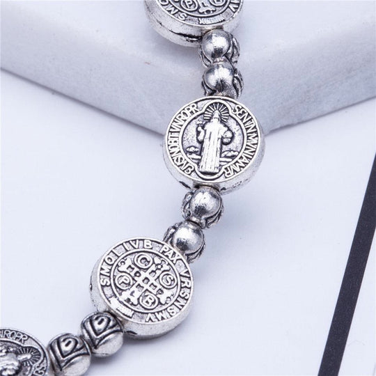 Unisex Kreuzarmband mit Gold- und Silberakzenten 6