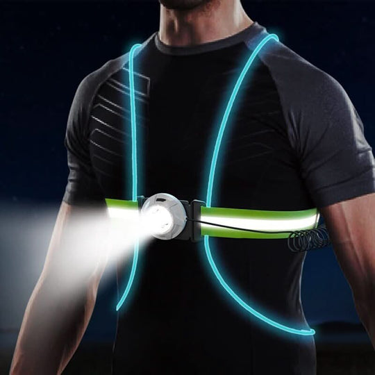 Unisex LED Sicherheitsweste für Outdoor-Aktivitäten 1