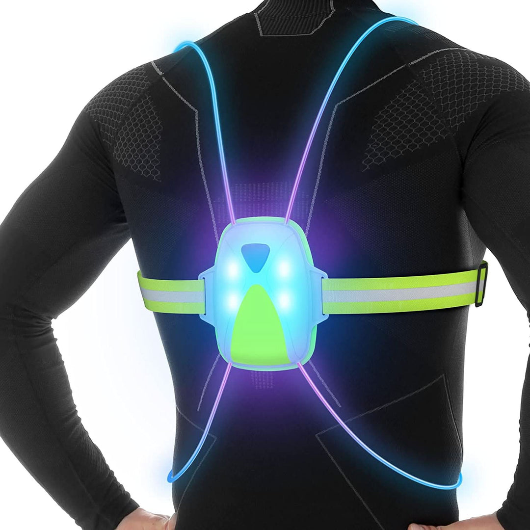 Unisex LED Sicherheitsweste für Outdoor-Aktivitäten 2