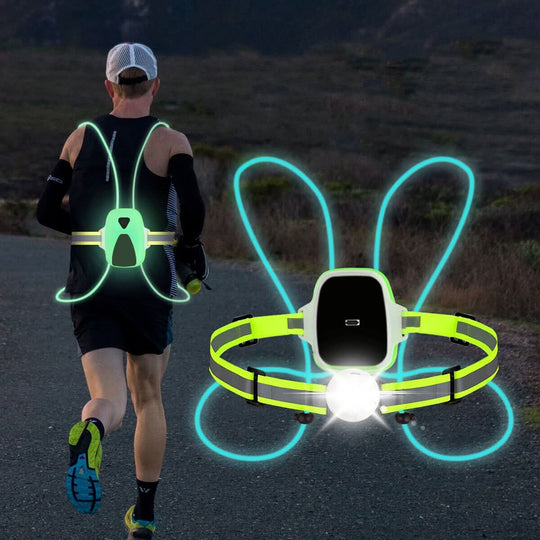 Unisex LED Sicherheitsweste für Outdoor-Aktivitäten 3