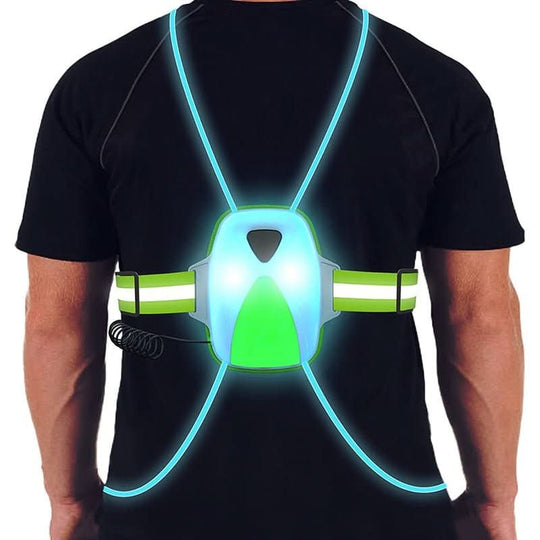 Unisex LED Sicherheitsweste für Outdoor-Aktivitäten 4