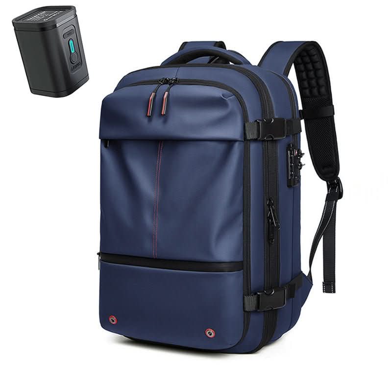 Unisex Laptop Rucksack Komprimierbar mit 17 Zoll Laptopfach für Reisen und Business 13