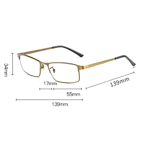 Unisex Lesebrille mit progressiven Gläsern 2